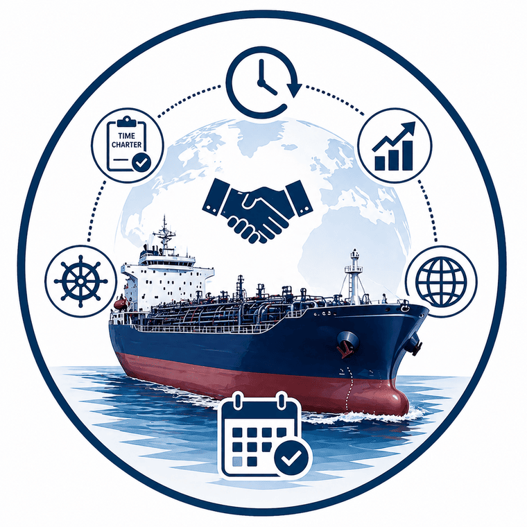 Time chartering — enhancing fleet operations and market positioning
